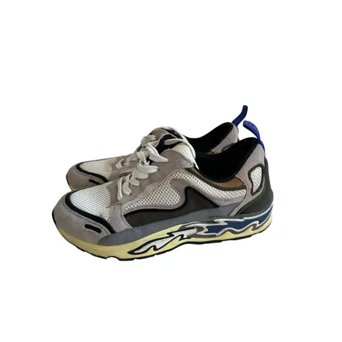 SANDRO Paris Women’s Flame Trainers Sneakers Size 5.5 Blue