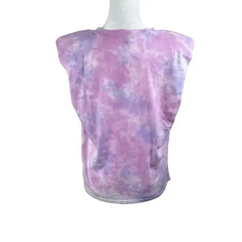 Generation Love  Lex Lilac Tie Dye Print Crewneck Muscle Tank Top Size Medium NWT