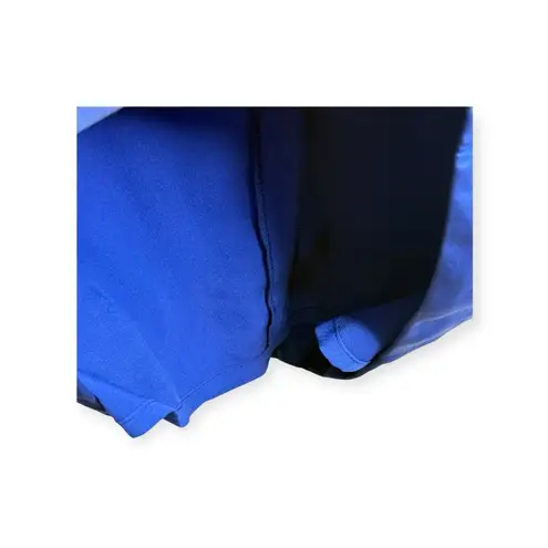 FRNCH 𒀭 Shimmery Sleeveless A Line “Tent” Dress 𒀭Royal Blue 𒀭L