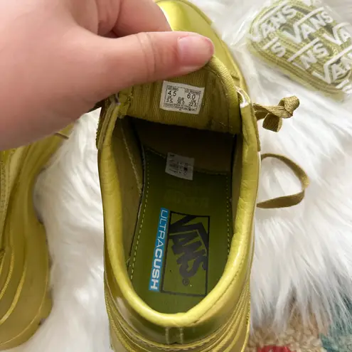 Vans x Collina Strada Gold Metallic Chunky Sneakers Size 6