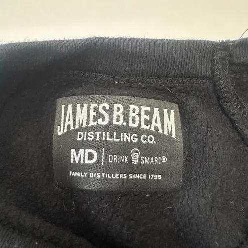 Little Book Bourbon Crafted by Freddie Noe Black Graphic Sweatshirt WomenMedium Size M