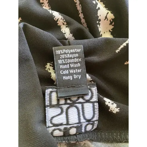 Clara Sun Woo Top Womens L Tunic Black Size L