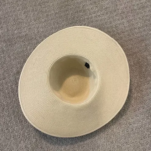 Francesca's Francesca’s Collections Tan Hello Sunshine Beach Floppy Hat