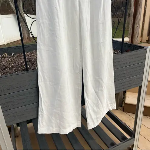 NONchalant Label Women’s Fabi Wide Leg Pant in White Size XS High Waisted Classy - Image 5
