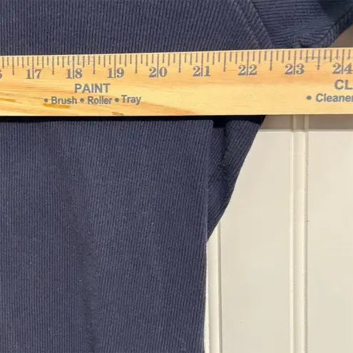 Canyon River Blues Thermal T-Shirt XL Navy Blue Ribbed Knit 100% Cotton Grunge