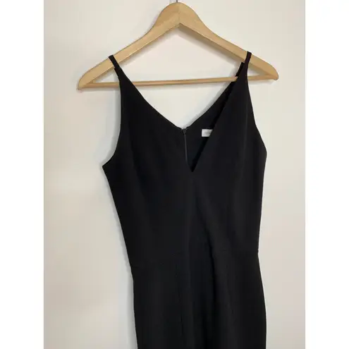 Dress the Population Black Isabelle Crepe Stretch Mermaid Bodycon Midi Medium