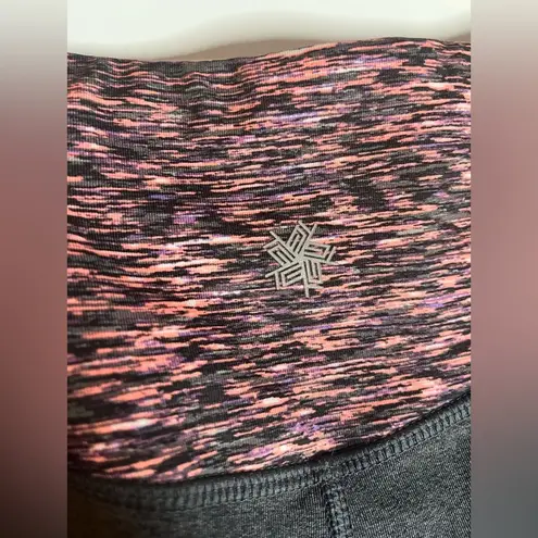 Tek Gear DryTek Spandex Capri Active Wear Stretchy Reflective Leggings Sz 2XL