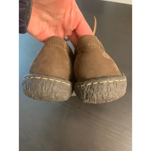 BORN Brown Suede Lace Up Chukka Shoes Womens 9.5 Comfort Neutral Casual Basic