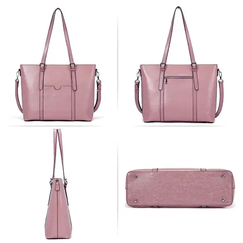 Bostanten Carol Briefcase Vintage Tote Women Pink