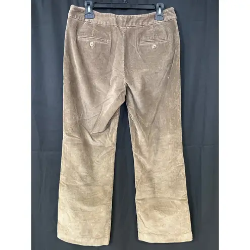Rafaella Petites Women's Brown Corduroy Pants/Straight Leg Sz 10P SKU 5917