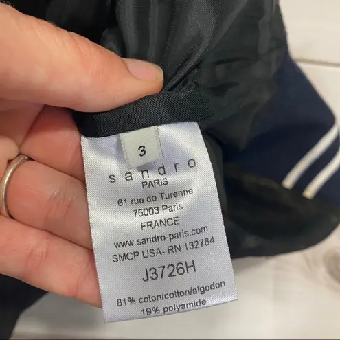 Sandro Paris Elastic Side Leopard Print Skirt