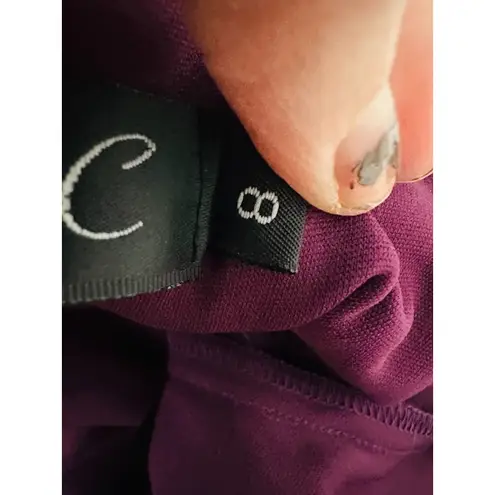 Vtg CDC Dress 8 Purple Velvet Burnout Sheer Sparkle Whimsigoth Witchy Fairy Goth