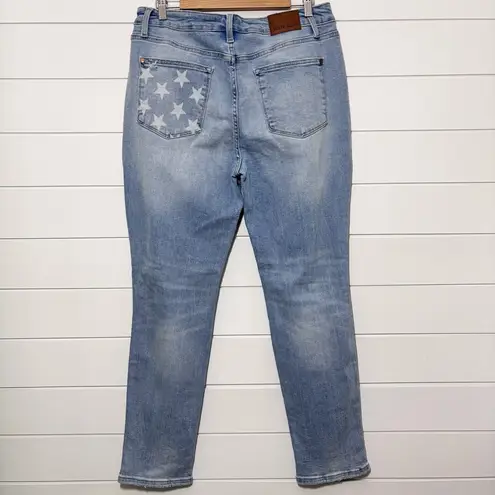 Judy Blue "Star Bright" Boyfriend Jeans blue Size 15/32