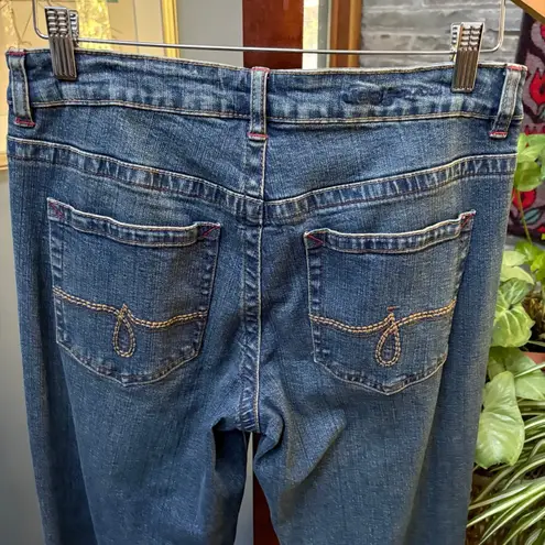 NWT Y2K JAG ‘Lucy’ Dark Wash Grunge Denim Jeans 12 Blue