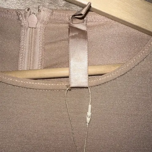 SKIMS Womens Beige Clay NEW Summer PowerMesh One Piece Jumpsuit Spring Sz 4X