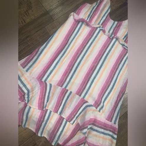 Rails  Martina Mini Dress in Avila Stripe revolve linen ruffle boho formal spring - Image 7