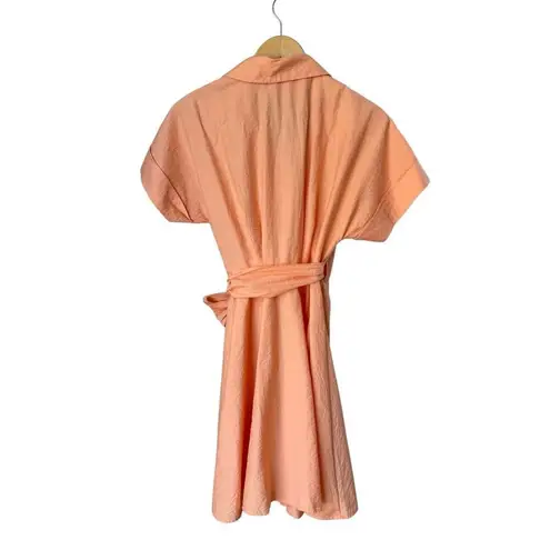 Claudie Pierlot Paris Short Sleeve Coral Tie