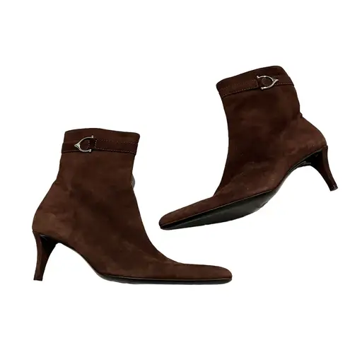 Ralph Lauren  Brown Ankle Boots