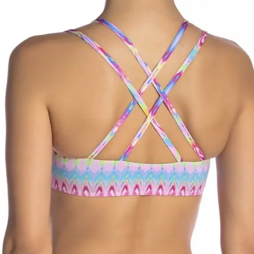 PilyQ reversible bikini set multicolor size small
