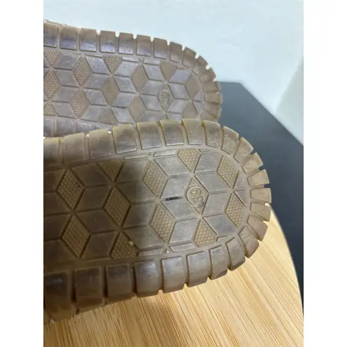 Spring Step Elancer Brm Women's US 8 EU 39 Leather Patchwork Ballet Flats