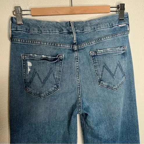 MOTHER Denim Mother The Pixie Roller Ankle Fray jeans Let’s Kick It 28