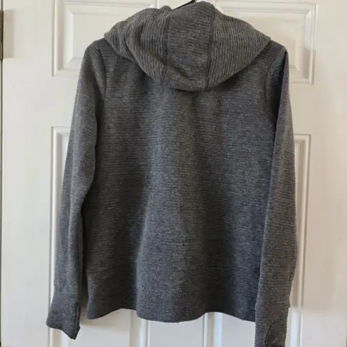 90 Degrees by Reflex  Women's Size Medium Full Zip Up Hoodie Gray Warm Jacket