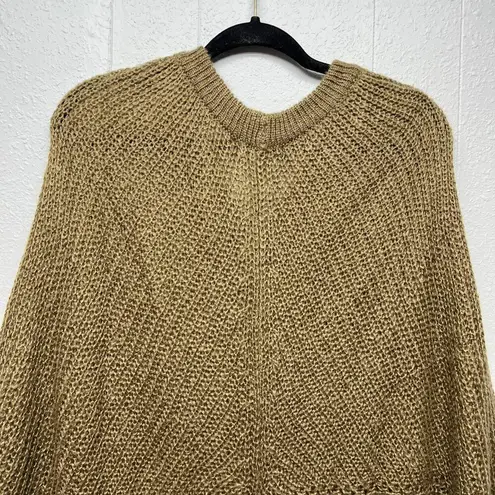 Vertigo Ribbed Balloon Sweater Womens Small Lightweight Warm Cozy Long Length