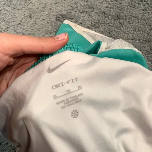 Nike  teal running shorts dri-fit XL
