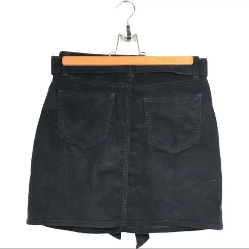 Vanilla Star Jeans Vanilla Star - Mini Velour Mini Skirt w/ Tie