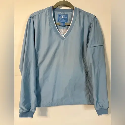 Charles River Apparel Women’s Legend Pullover Windshirt Blue Size S NWT