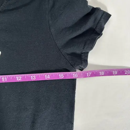 Pokémon Women's | Pokemon | Black Pikachu Short Sleeve T-Shirt Tee Top - XS