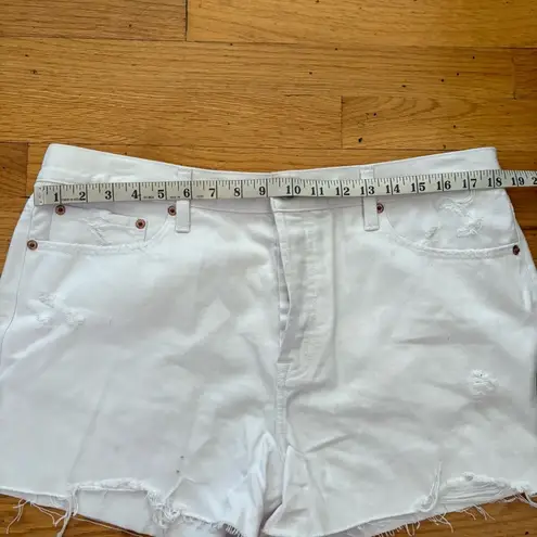 Pistola White Denim Shorts Size 33