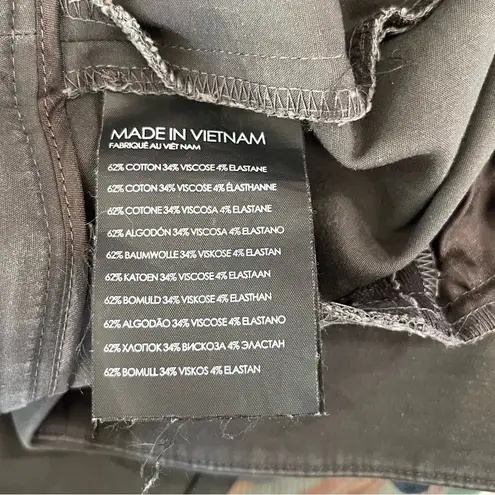 Club Monaco Pants Gray Slim Fit Crop Slate Grey Pant Sz 4 GUC Straight Skinny