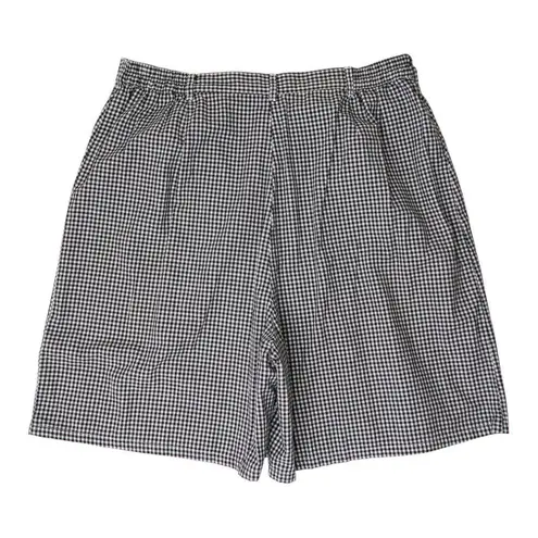 Westbound Vintage 90s Floral Embroidered Gingham Skirt Skort