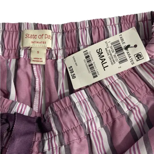 Macy's State of Day Printed Poplin Pajama Pants womens S