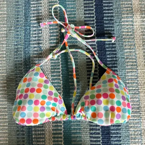 Victoria's Secret Y2K Polka Dot Victoria’s Secret Bikini Top