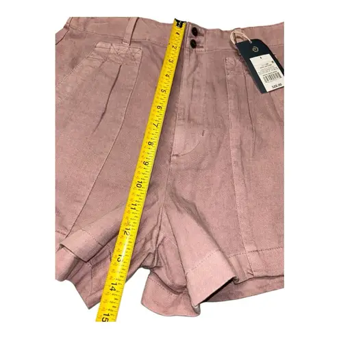 Universal Threads Dusty Pink High Waist Tailored Shorts