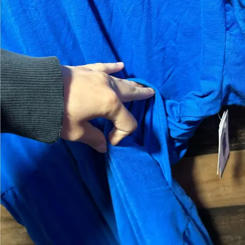 Seven7  Vibrant Blue Plus Size Dress w pockets