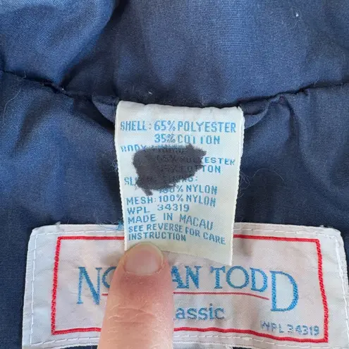 Vintage Norman Todd Coca Cola Red Blue Windbreaker Jacket 80’s 90’s Size Medium