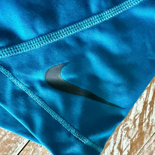 Nike 🦋  Pro Dri-Fit 3” Teal Blue Training Shorts🦋 ~medium - Image 7