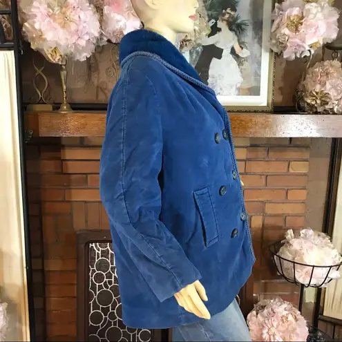 VINTAGE 1980'S BLUE MICRO