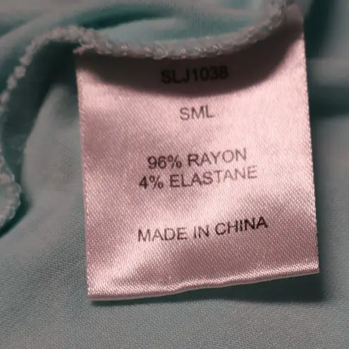 Salt Life Salt Life Turquoise Sundress Swim Cover Beachy Vacation Cruise Poolside Size S