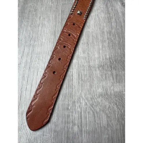 American Eagle Women’s Brown Leather Belt Studded