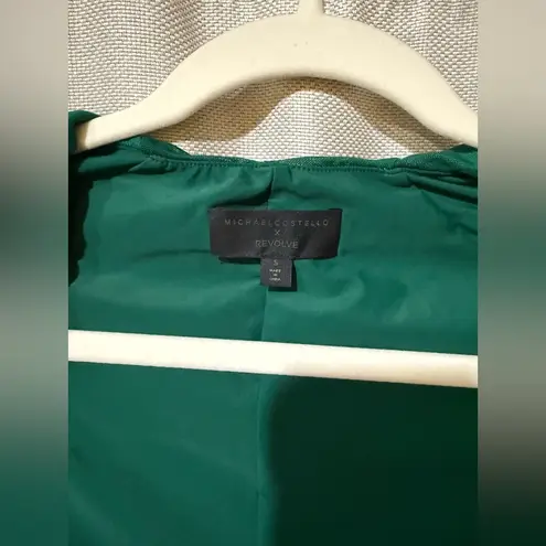 Michael Costello x Revolve Green Mini Dress Women’s Small Party Cocktail