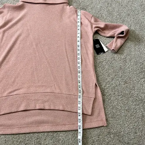 Clara Sun Woo Waffle Knit Cowl Turtleneck Hi