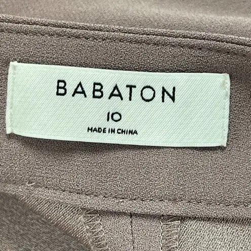 Babaton Aritzia Mayfair Straight Leg High Waist Trouser Pant Mauve Size 10