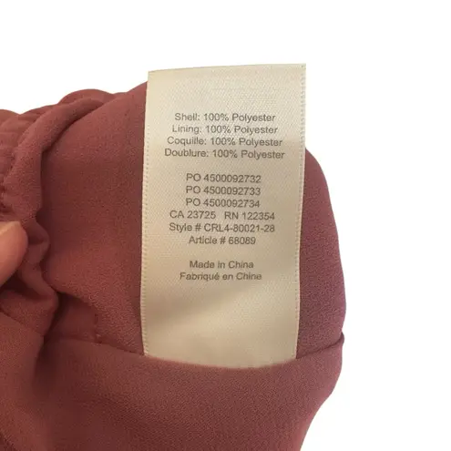 Wilfred Melodie Jumpsuit Apple Butter Pink Sleeveless Wide Leg Small NWT