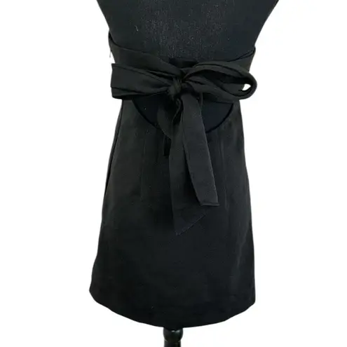 Free People  Black Strapless Mini Dress(Size 4)