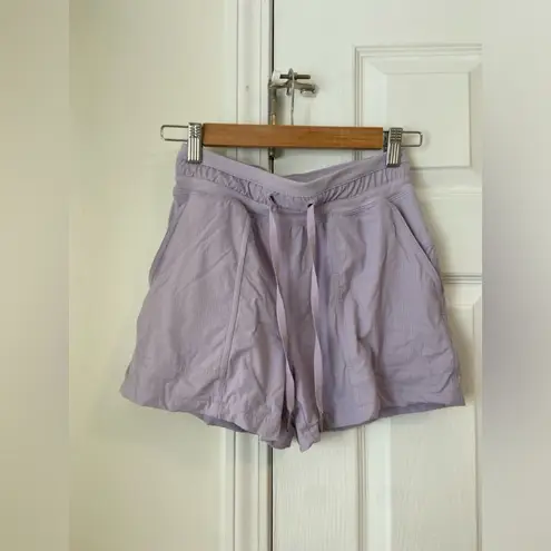 Lululemon  Dance Studio High-Rise Short 3.5" Lined Lilac Ether Size 2 thumbnail 2