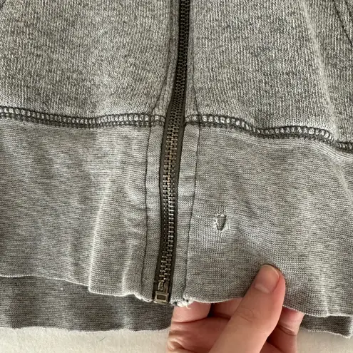 Aerie  grey hoodie jacket